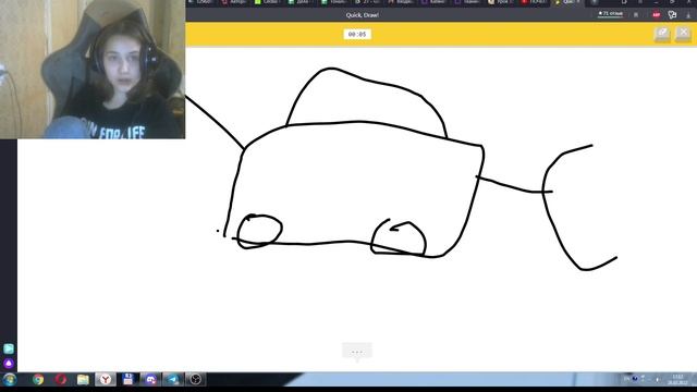 БОТ УГАДЫВАЕТ ЧТО Я РИСУЮ?!?!/GOOGLE/QUICK DRAW/MASHARET смотреть онлайн