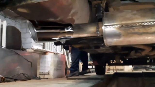 #глушитель#BMWX5#на#Газель#с#мотором#Toyota#3uz