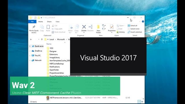 How to Clear Visual Studio Component Cache? смотреть онлайн