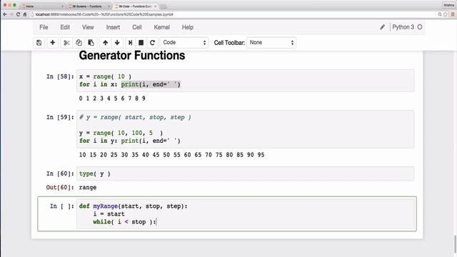 Python3 -- 37. Generator Functions смотреть онлайн