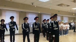 Показательное выступление военно-патриотического клуба «Юный афганец»