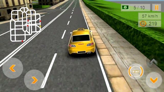 Modern Taxi Driving 3D Android Gameplay HD #3 смотреть онлайн