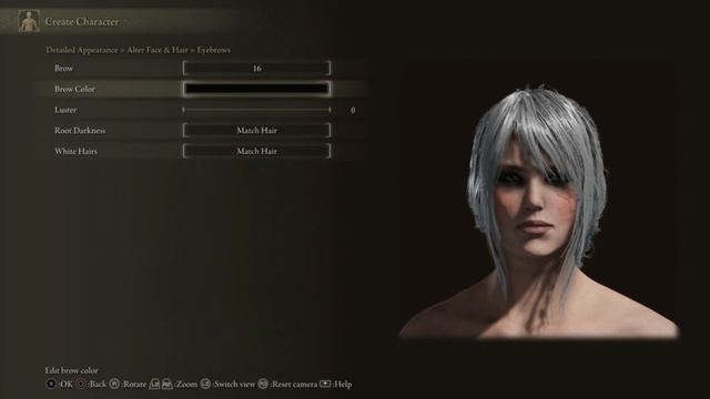 Elden Ring Ciri From The Witcher Character Creation Beautiful Female смотреть онлайн