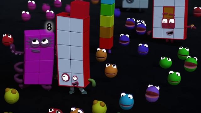 Diferentes Dimensiones Y Formas 2D Y 3D! | Episodios Completos | Numberblocks En Español