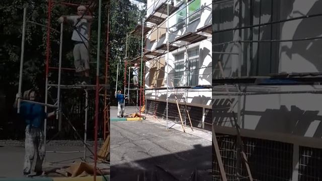 Демонтаж строительных лесов за 15 минут www.1msk.ru т.89646459028 смотреть онлайн