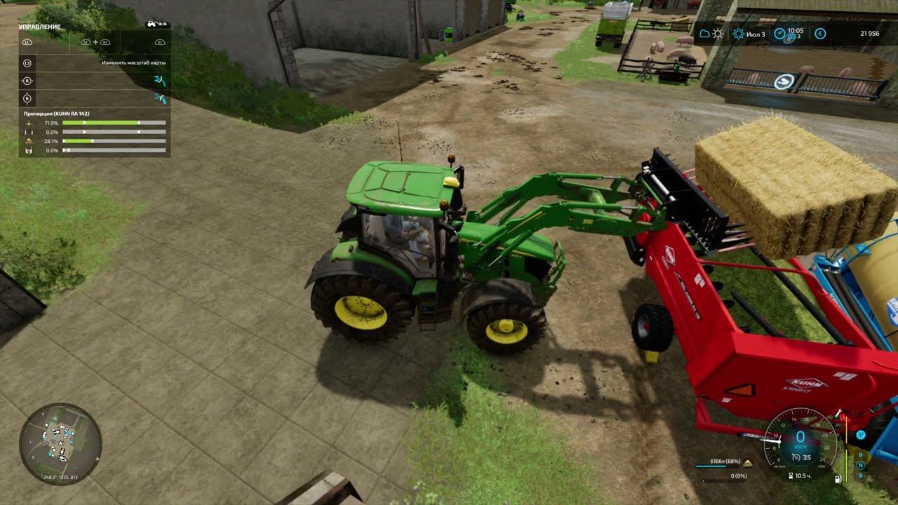 (PS4 Pro) FS22 The Old Stream Farm #29 смотреть онлайн