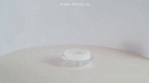 Термошайба прозрачная с ножкой 5мм + упл кольцо