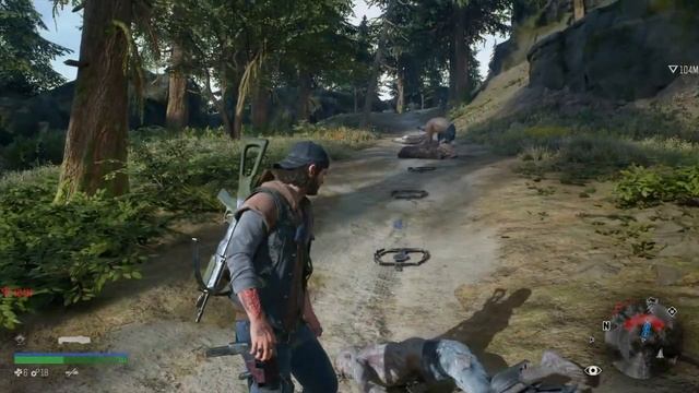 Days Gone Громила против 10 Капканов Days Gone Breaker vs 10 traps Жизнь После смотреть онлайн