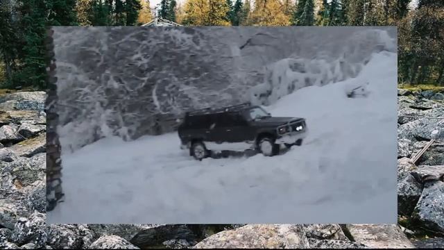 #21. Nissan Patrol GT-R на снегу