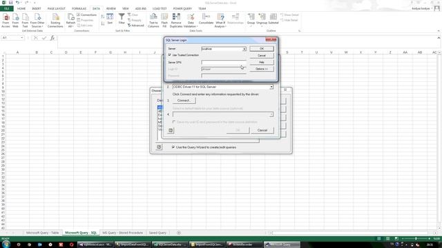 Import SQL Server Data in Excel смотреть онлайн