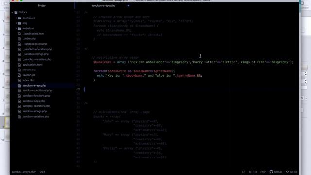 7 - Working with Arrays in PHP | PHP Complete Guide for Beginners | PHP Tutorial смотреть онлайн