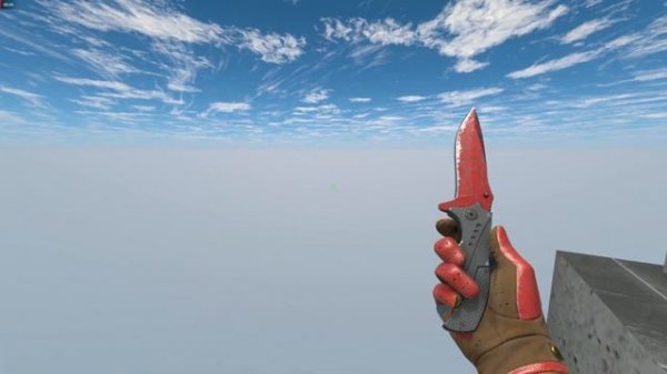 Nomad Knife Crimson Web (Battle-Scarred) | CS2 Skin Showcase #558