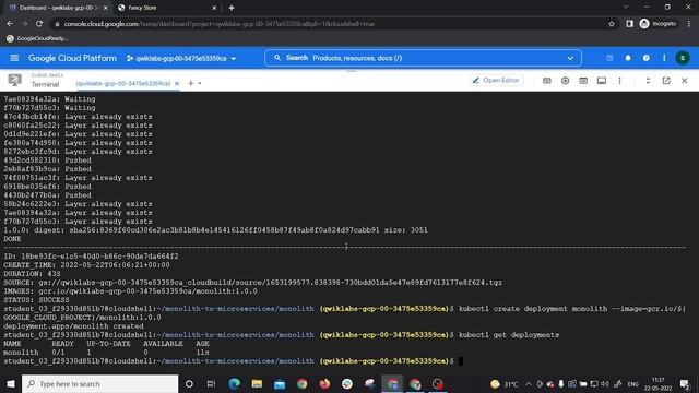 Deploy, Scale, and Update Your Website on Google Kubernetes Engine -[GSP663] смотреть онлайн