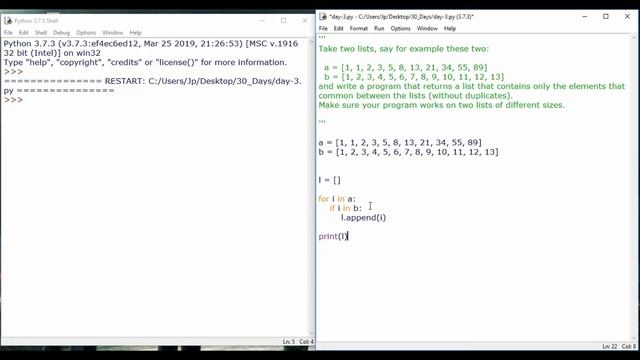 Python interview questions and answers for freshers | Python coding challenges - 3 смотреть онлайн