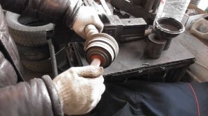 Бьет руль, неисправный шрус, как это бывает