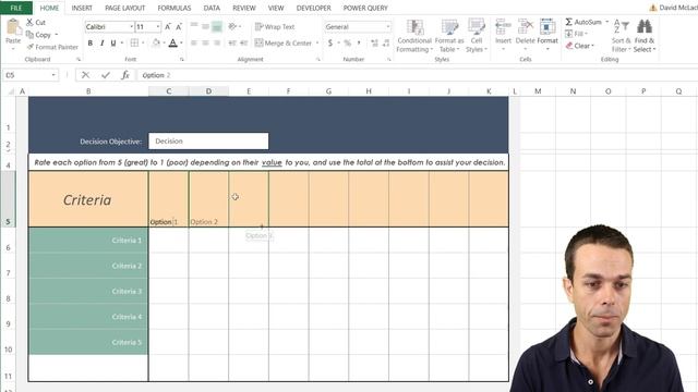 How to Make (and Use) a Multi Criteria Decision Chart in Excel смотреть онлайн