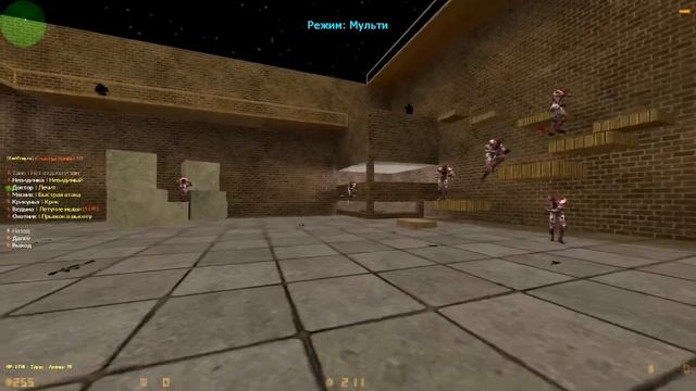 Counter-strike 1.6 зомби сервер "Кровавый зомби @FastFrag.ru" #6 zombie-mod смотреть онлайн
