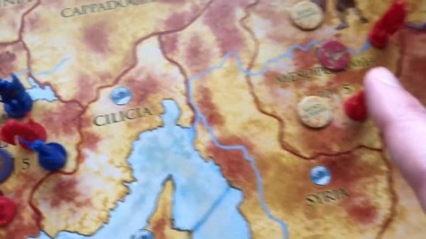 Conquest of the Empire II, Setup, How to Play, Example Turns