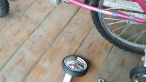 Как установить боковые колеса на велосипед вспомогательные артельные опорные тренировочные