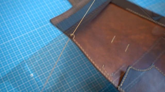 How to make leather Macbook Case. Laptop case tutorial смотреть онлайн