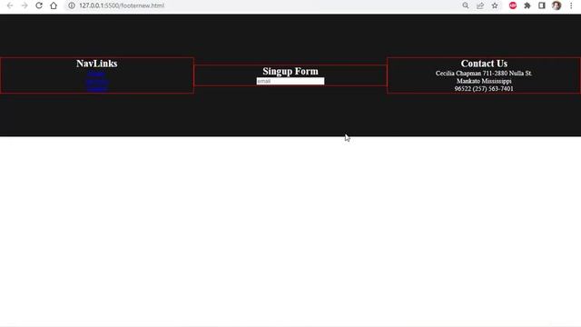 Create a Beautiful Footer With Just HTML & CSS | HTML & CSS Footer Design смотреть онлайн