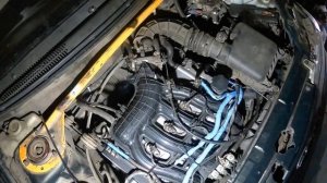 Первый пуск двигателя ВАЗ21124 после ремонта ГБЦ