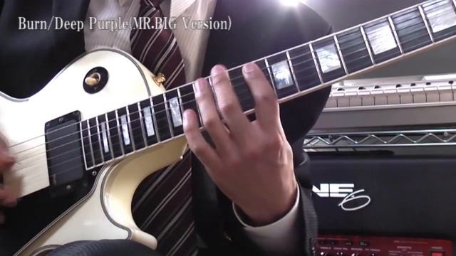 Burn / Deep Purple MR.BIG の超絶ギターソロを弾いてみた смотреть онлайн