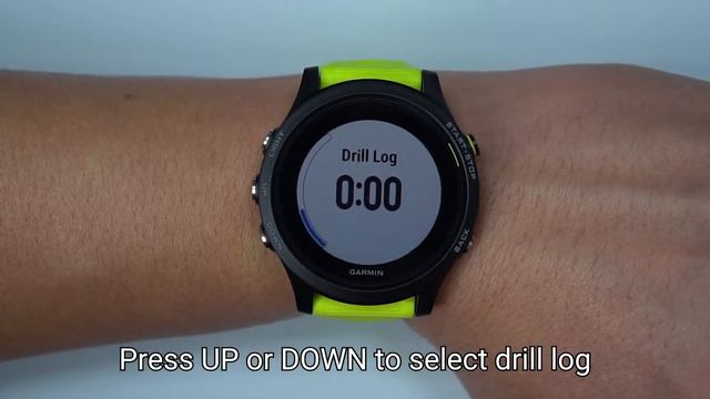 Tutorial - Forerunner 935: Using Drill Log for Pool Swimming смотреть онлайн