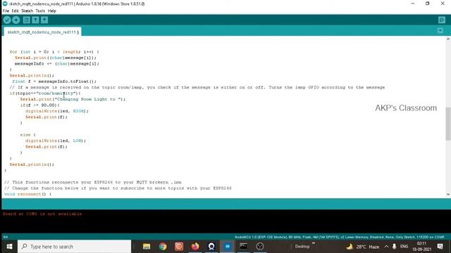 Local MQTT Mosquitto broker WITH MULTIPLE ESP8266 Clients смотреть онлайн