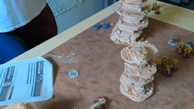 Warhammer 40k 10th Edition Battle Report: Imperial Fists Vs Necrons Combat Patrol