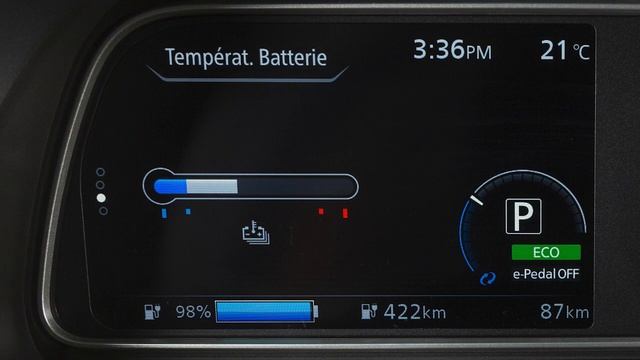 2024 Nissan LEAF - Instruments et témoins смотреть онлайн