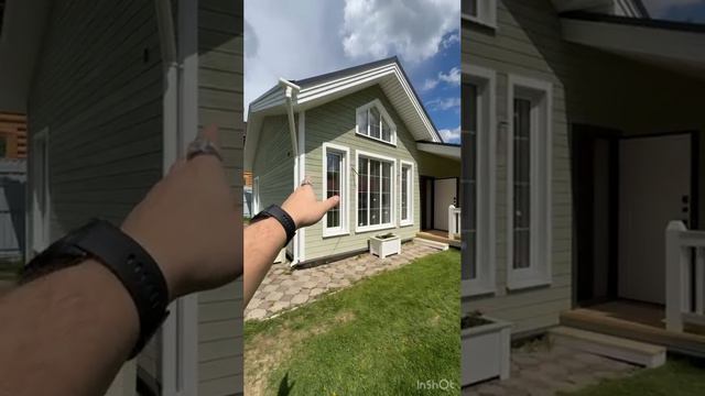 Обзор каркасного дома, проект ГаммаХаус #каркасныйдом #каркасныедома #дача #строительство #barn #а4 смотреть онлайн