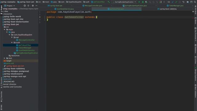 Ders 2 - Spring Security ile JWT entegrasyonu ve geliştirmesi смотреть онлайн