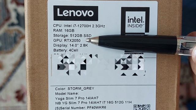 Unboxing my new Lenovo Yoga Slim 7 Pro Laptop | HD | 4K смотреть онлайн