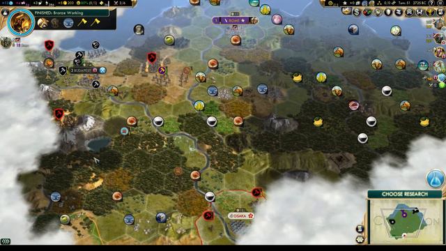 Let's Play Civilization 5 Vox Populi - Rome ep.2 (deity, epic) смотреть онлайн