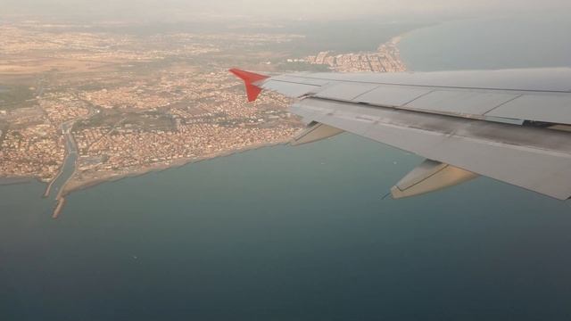 Аэропорт Фьюмичино, взлёт смотреть онлайн