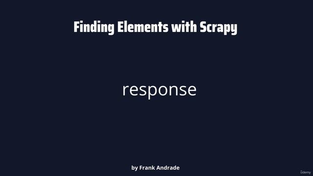 8. Introduction to Scrapy 7. Scrapy Templates & How to Find Elements with Scrapy смотреть онлайн