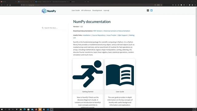 Python: NumPy Intro смотреть онлайн