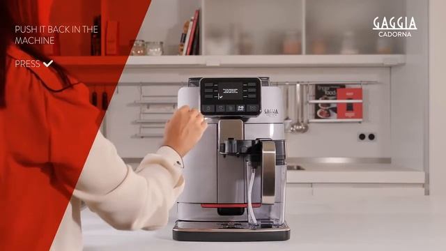 Очистка молочной системы GAGGIA CADORNA Prestige OTC – Идеальная кофемашина для офиса! смотреть онлайн