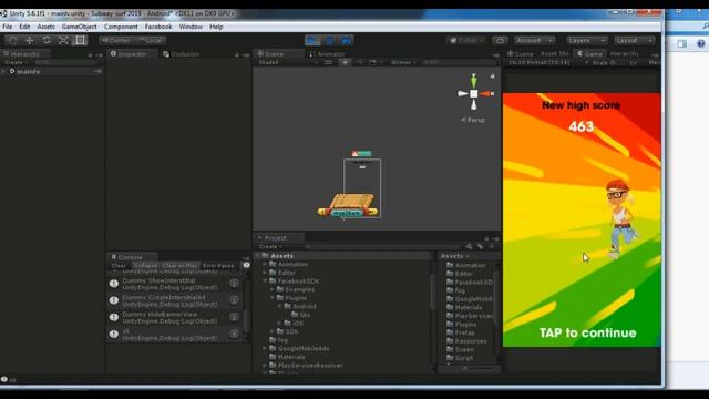 How to make a game like Subway Surfers with full source code смотреть онлайн
