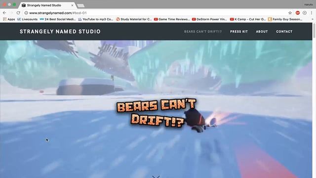 Bears Can't Drift!? Review || PS4 || STEAM || смотреть онлайн