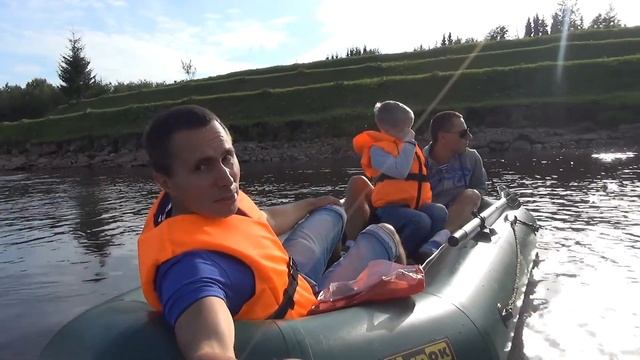 Сплав по реке от Антоновского острова смотреть онлайн