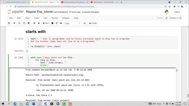 Regular Expressions in Python | Match your desired pattern using Regex смотреть онлайн
