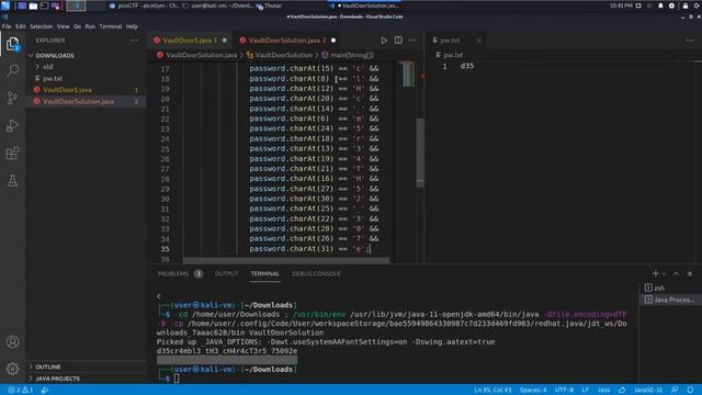 PicoCTF Walkthru [17] - vault-door-1 смотреть онлайн