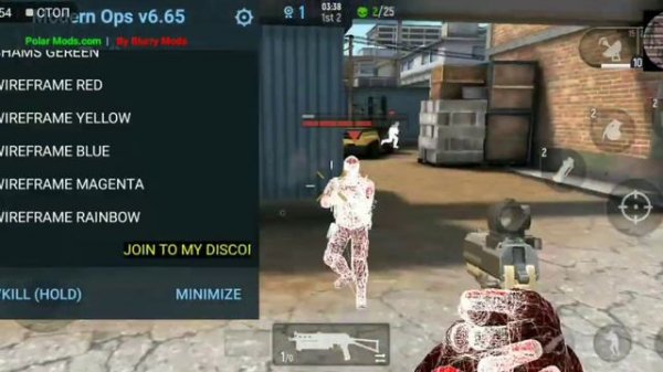 Читы на модерн опс /mod menu for Modern Ops