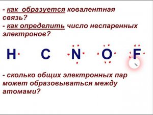 Ковалентная связь