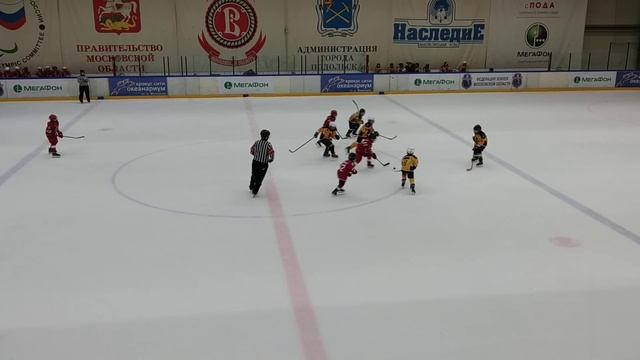 Детский хоккей.Витязь2(Подольск)-Драгуны (Можайск). Третий период. смотреть онлайн