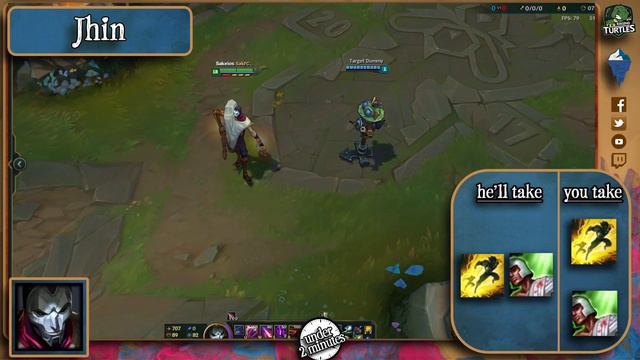 How Jhin Works (Under 2 Minutes) смотреть онлайн