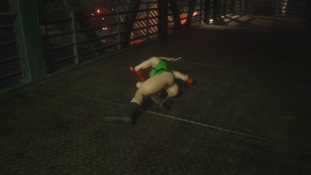 Street Fighter Cammy is the new street fighter in town - Resident Evil 3 remake смотреть онлайн
