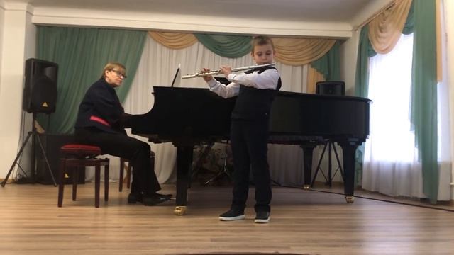 Н.Бакланова «Хоровод», исполняет Георгий Бучнев, 10 лет, концертмейстер И. Н. Микляева